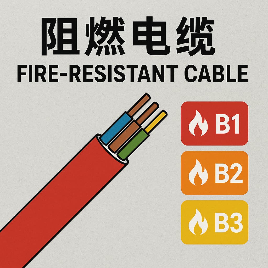 什么是阻燃电缆？？？？？？B1、B2、B3级的区别你相识吗？？？？？？