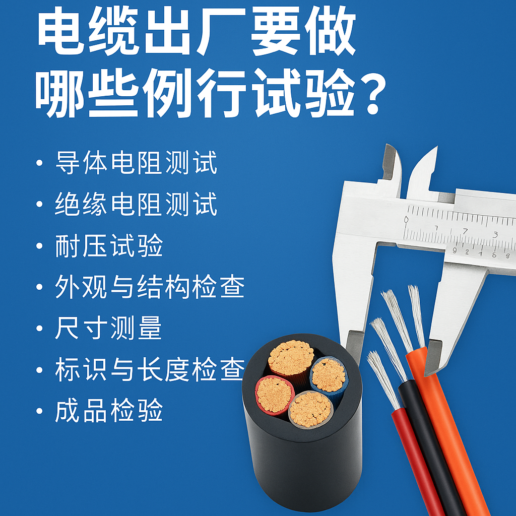 电缆出厂要做哪些例行试验？？？？？？？一文讲清最关键的7项检测