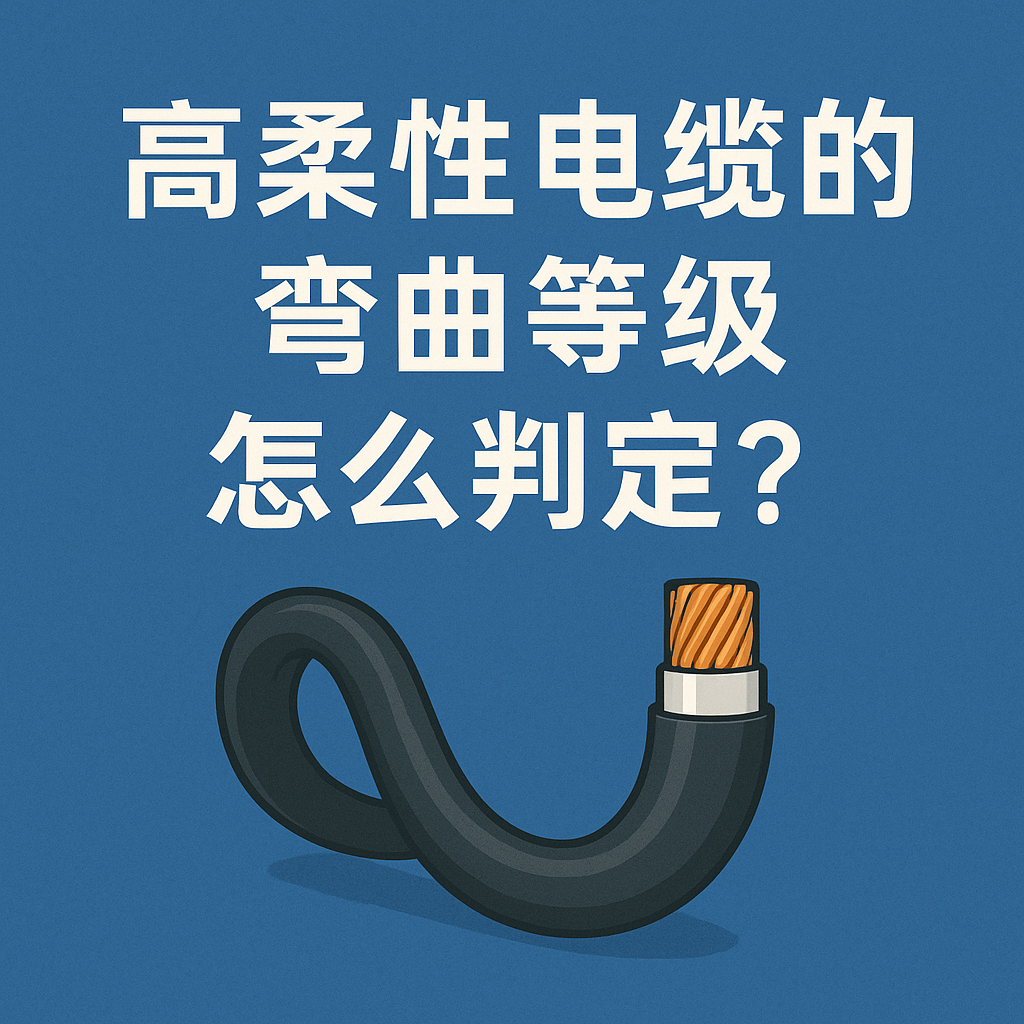 高柔性电缆的弯曲等级怎么判定？？？？？？