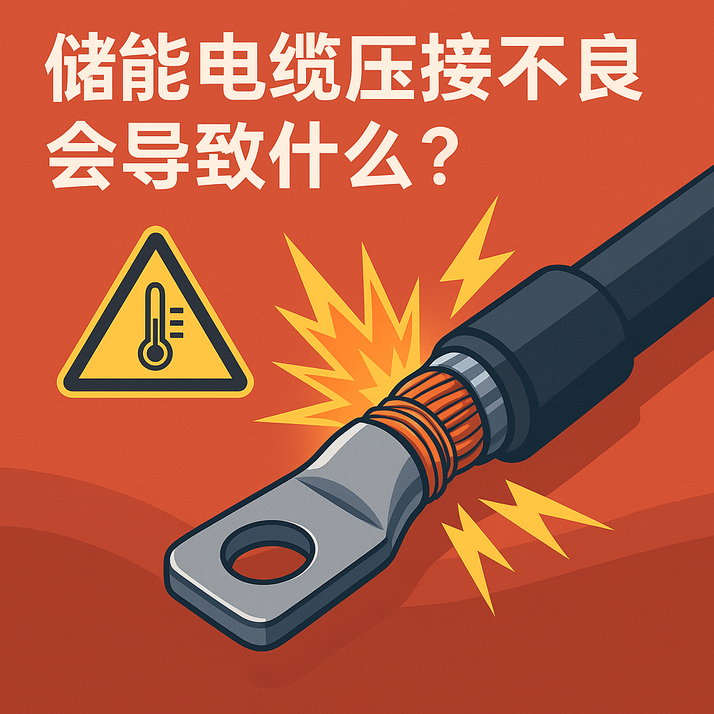 储能电缆压接不良会导致什么？？？？？？