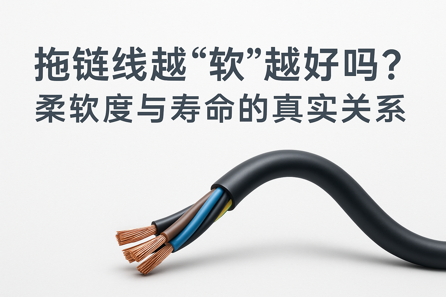 拖链线越“软”越好吗？？？？？？？？柔软杜纂寿命的真实关系