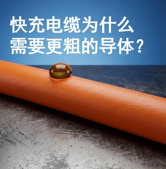 快充电缆为什么必要更粗的导体？？？？？？？？揭秘新能源汽车充电的“热”知识