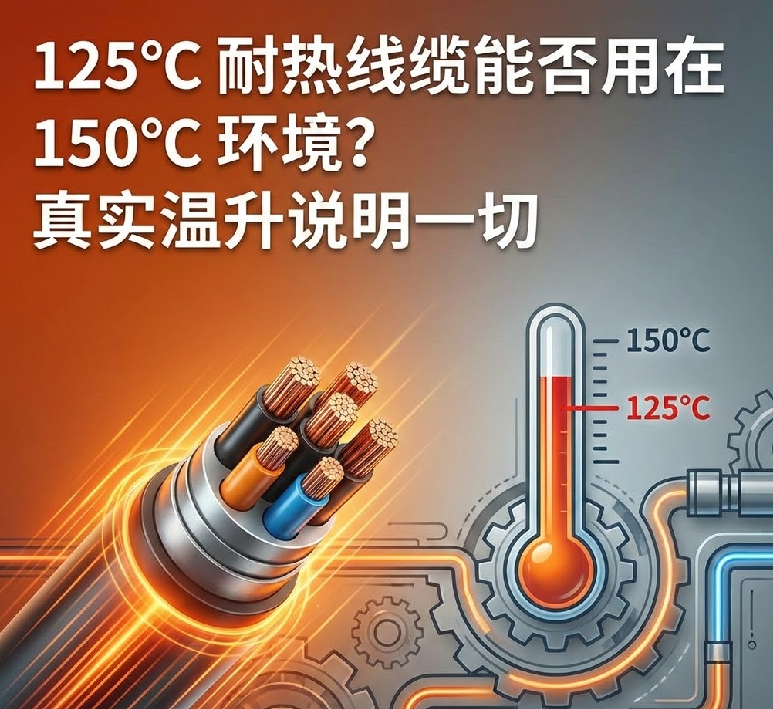 125℃ 耐热线缆能否用在 150℃ 环境？？？？？？？？真实温升注明所有