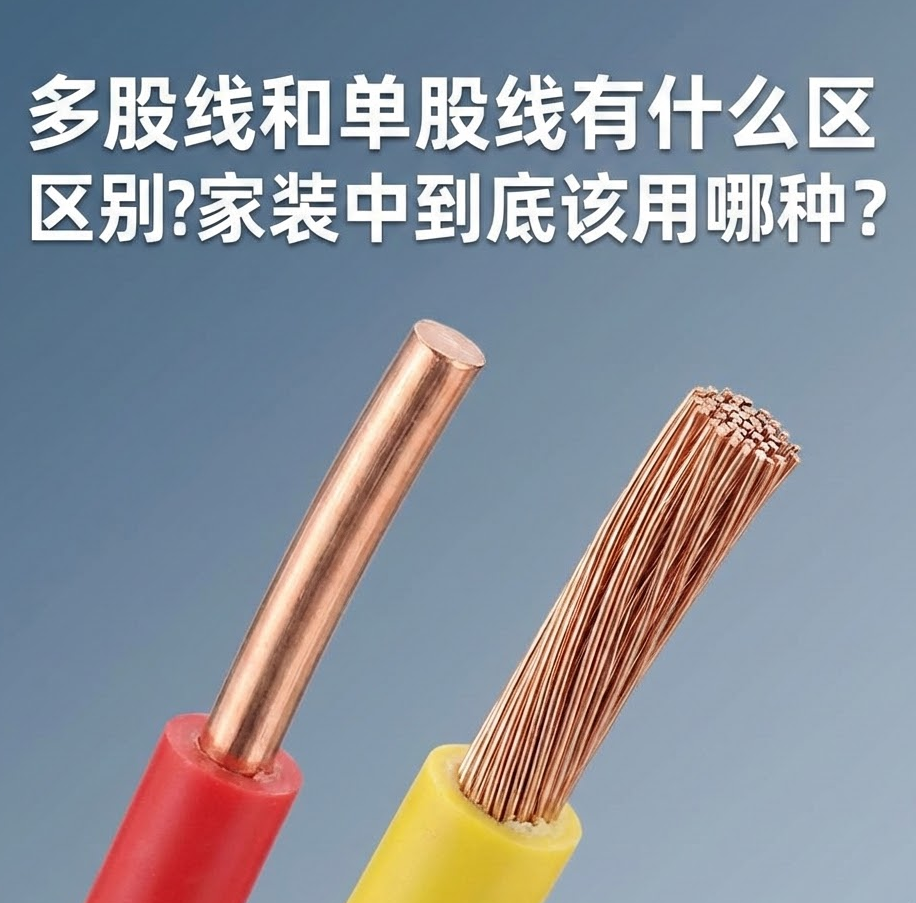 家装电线选单股(BV)还是多股(BVR)？？？？？？？？